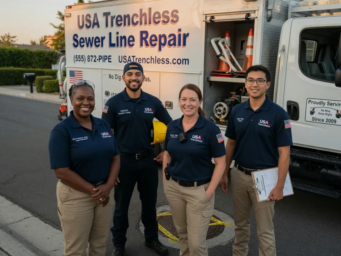 Sewer Line Repair company in Cantrall, IL